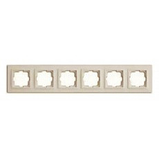 Рамка на 6 постов mono electric despina 102-170000-166